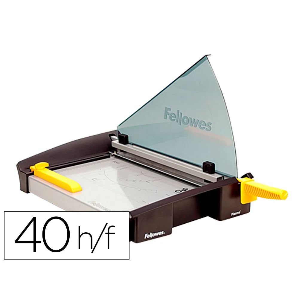 Cizalla de Palanca Fellowes Plasma A4 Metalica Hasta 40 Hojas 80 GR