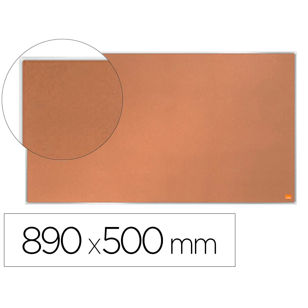 Tablero de Anuncios Nobo Impression Pro Corcho Formato Panoramico 40" 890X500 MM