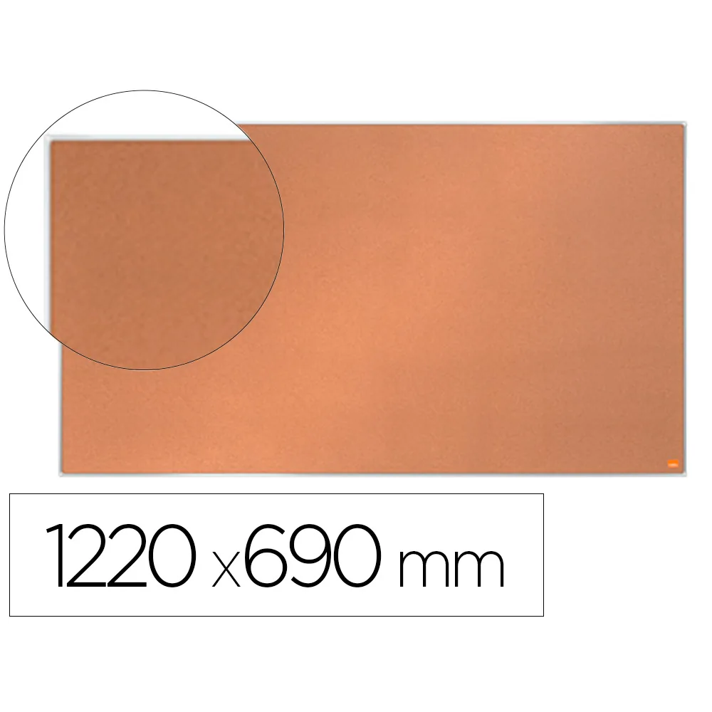 Tablero de Anuncios Nobo Impression Pro Corcho Formato Panoramico 55" 1220X690 MM