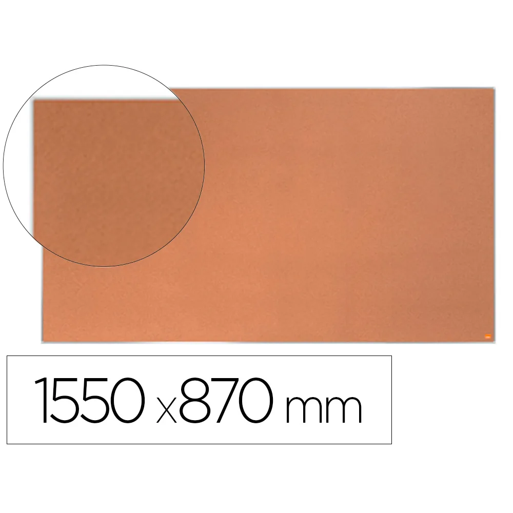 Tablero de Anuncios Nobo Impression Pro Corcho Formato Panoramico 70" 1550X870 MM