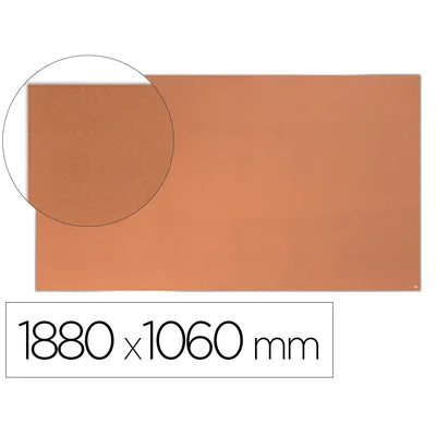 NOBO Tablero de Anuncios Nobo Impression Pro Corcho Formato Panoramico 85" 1880X1060 MM