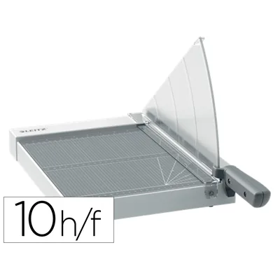 LEITZ Cizalla de Palanca Leitz Precision Home Office A4 Base Plastico Longitud Corte 380 MM Capacidad de Corte 10 Hojas
