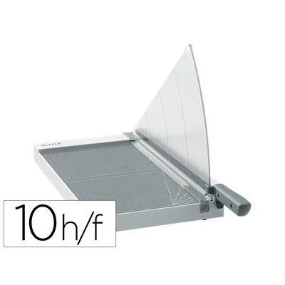 LEITZ Cizalla de Palanca Leitz Precision Home Office A3 Base Plastico Longitud Corte 457 MM Capacidad de Corte 10
