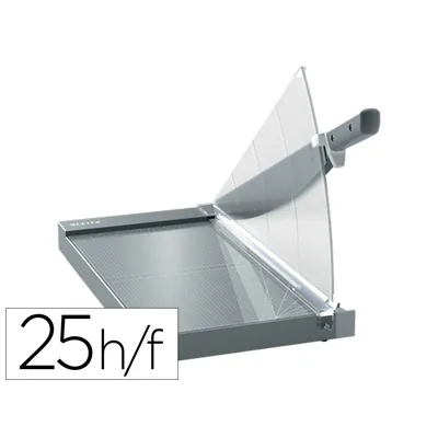 LEITZ Cizalla de Palanca Leitz Precision Office Pro A3 Base Cristal Longitud Corte 457 MM Capacidad de Corte 25 Hojas