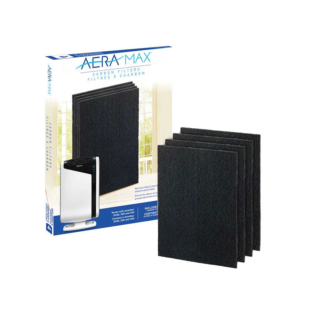 Filtro de Carbono Fellowes para Purificador DX95 Pack de 4 Unidades