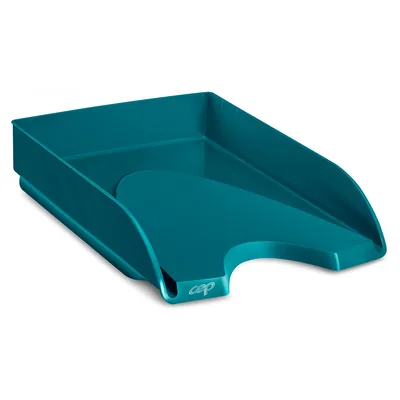 CEP Bandeja Sobremesa Cep Riviera Plastico Color Esmeralda 348X257X66 MM
