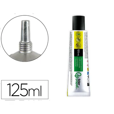 LIDERPAPEL Pegamento Liderpapel Universal Transparente 125 ML