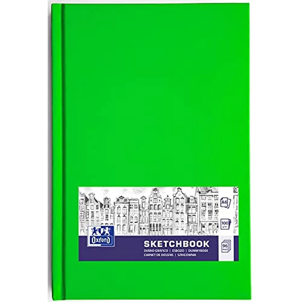 Cuaderno Esbozo Oxford Artbook Tapa Extradura DIN A6 96 Hojas 100 GR