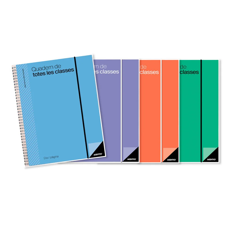 Cuaderno de Todas las Clases Catalan Additio Planificacion Dia Pagina Evolucion Continua