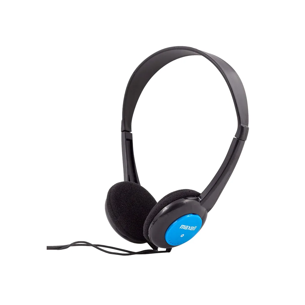Auriculares Maxell Infantil Diadema Jack 3,5 MM Longitud Cabel 1,2 M Color Azul