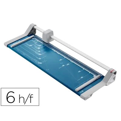 DAHLE Cizalla de Rodillo Dahle 508 con Base Metalica DIN A3 Capacidad de Corte 6 Hojas