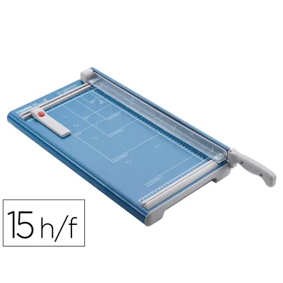 DAHLE Cizalla de Palanca Dahle 534 con Base Metalica DIN A3 Capacidad de Corte 15 Hojas