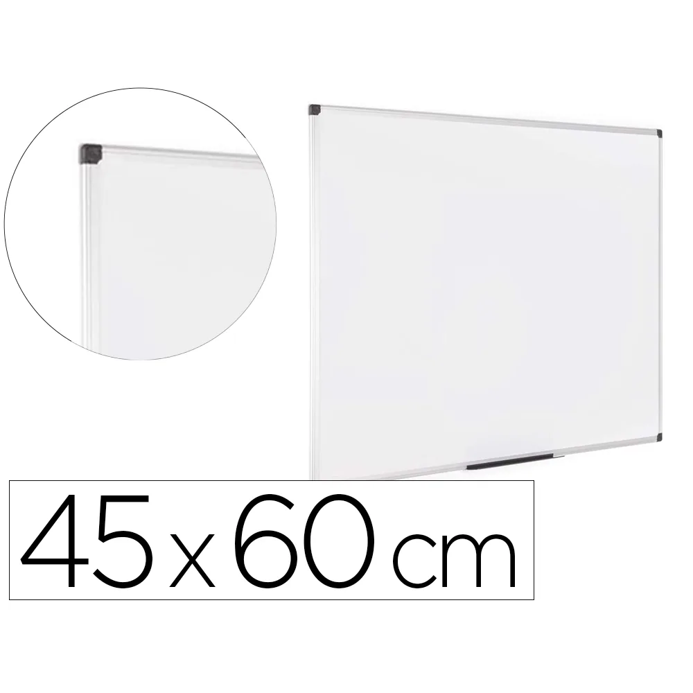 Pizarra Blanca Bi-office Earth Lacada Magnetica Marco de Aluminio 45X60 CM