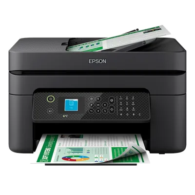 EPSON Equipo Multifuncion Epson Work Force WF-2930DWF Wifi Tinta 10 Ppm Bandeja 100 Hojas Escaner Copiadora