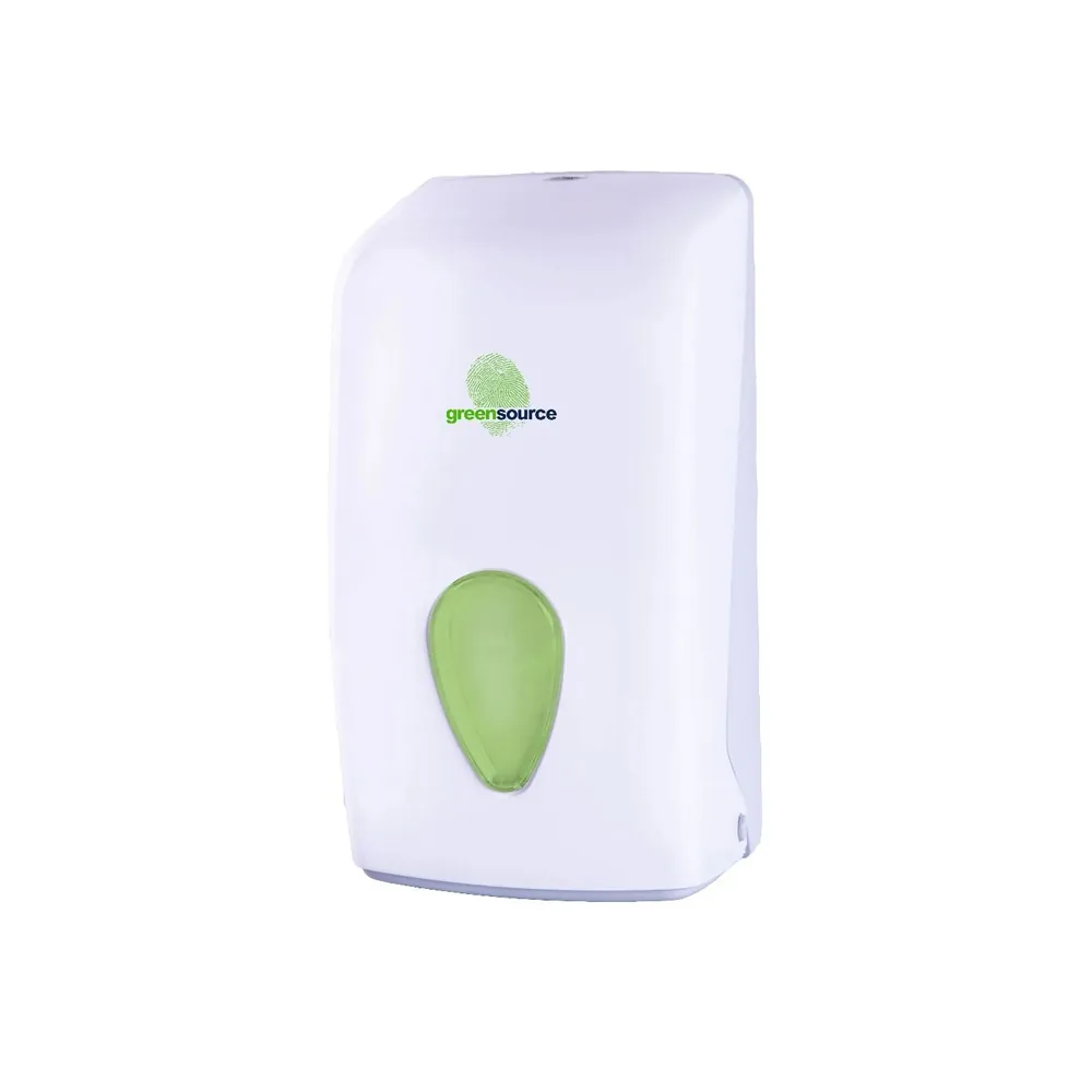 Dispensador Papel Higienico Bunzl Greensource Plegado Zig-zag Fabricado en Abs Color Blanco