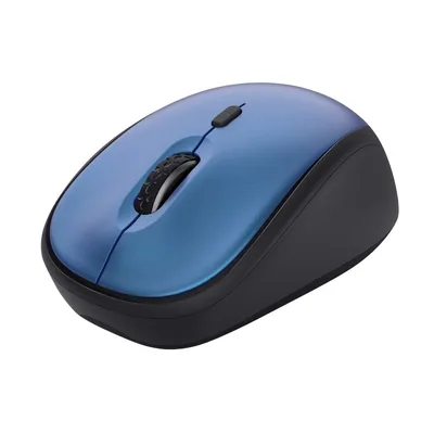 TRUST Raton Trust Yvi+ Optico Inalambrico Eco 4 Botones 800/1600 Dpi Usb 2.0 Color Azul