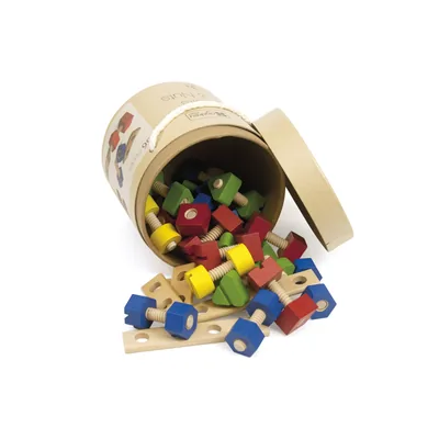 ANDREUTOYS Juego Andreu Toys Pernos & Tuercas 56 Piezas