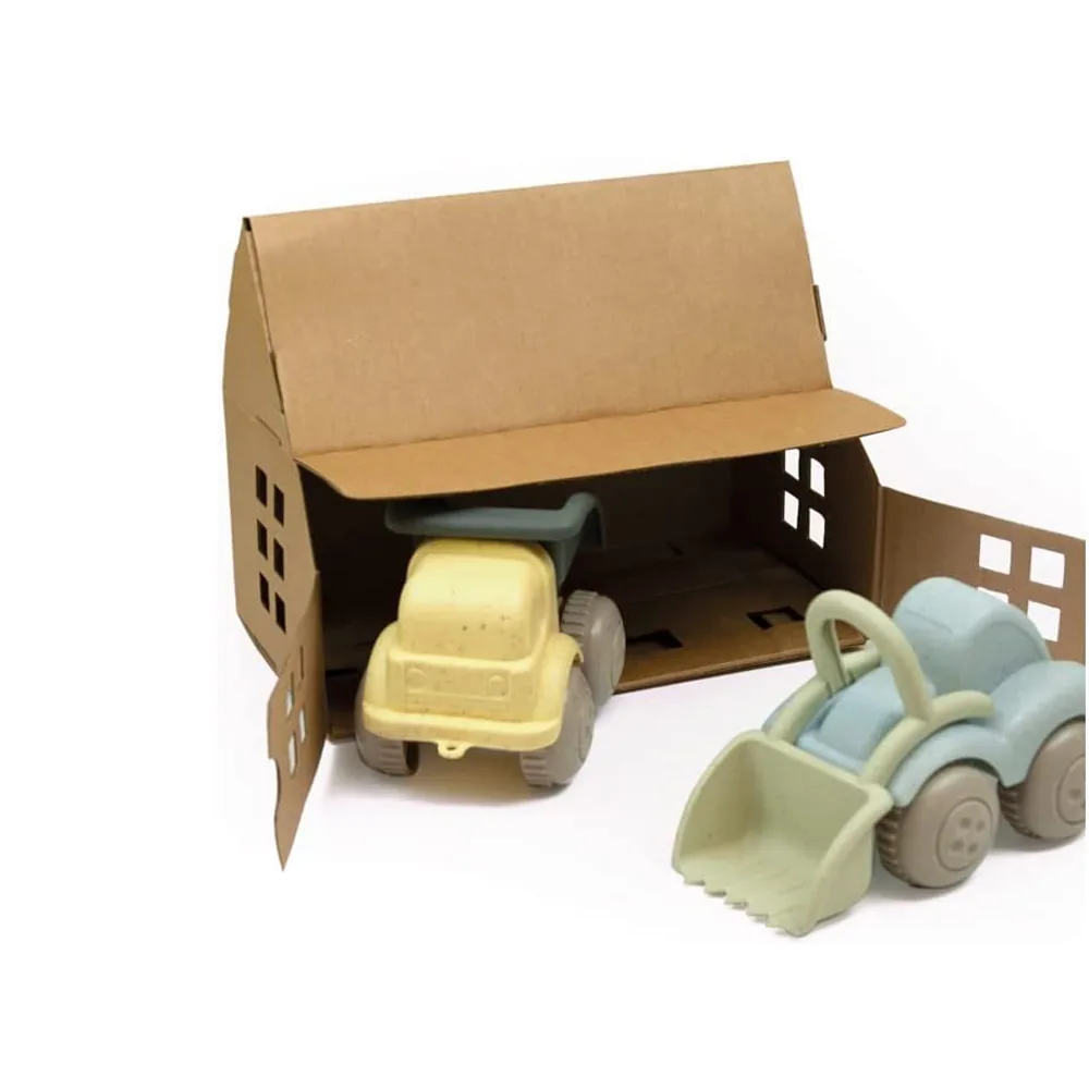 Juego Vikingtoys Volquete y Excavadora Eco-bio