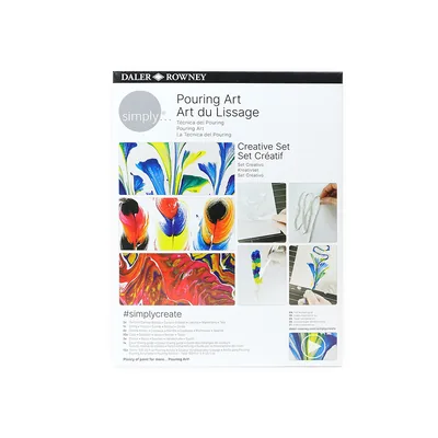 DALER ROWNEY Set de Pintura Daler Rowney Simply Creativo Pouring