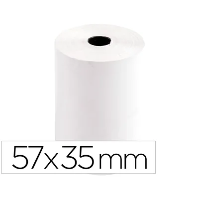 GREENING Rollo Sumadora Termico Greening 57 MM Ancho X 35 MM Diametro para Tpv Sin Bisfenol a Papel de 70 G/M2
