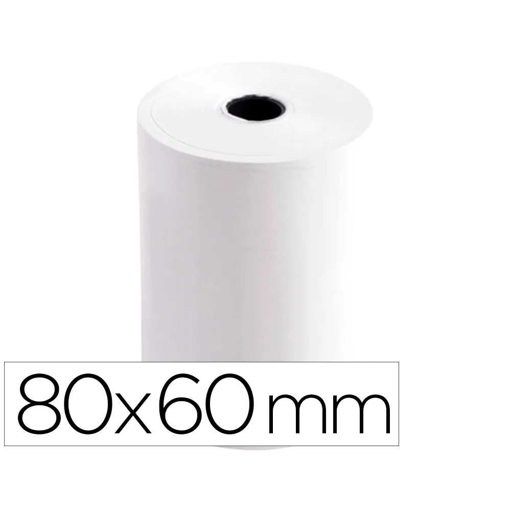 Rollo Sumadora Termico Greening 80 MM Ancho X 60 MM Diametro Sin Bisfenol a Papel de 70 G/M2