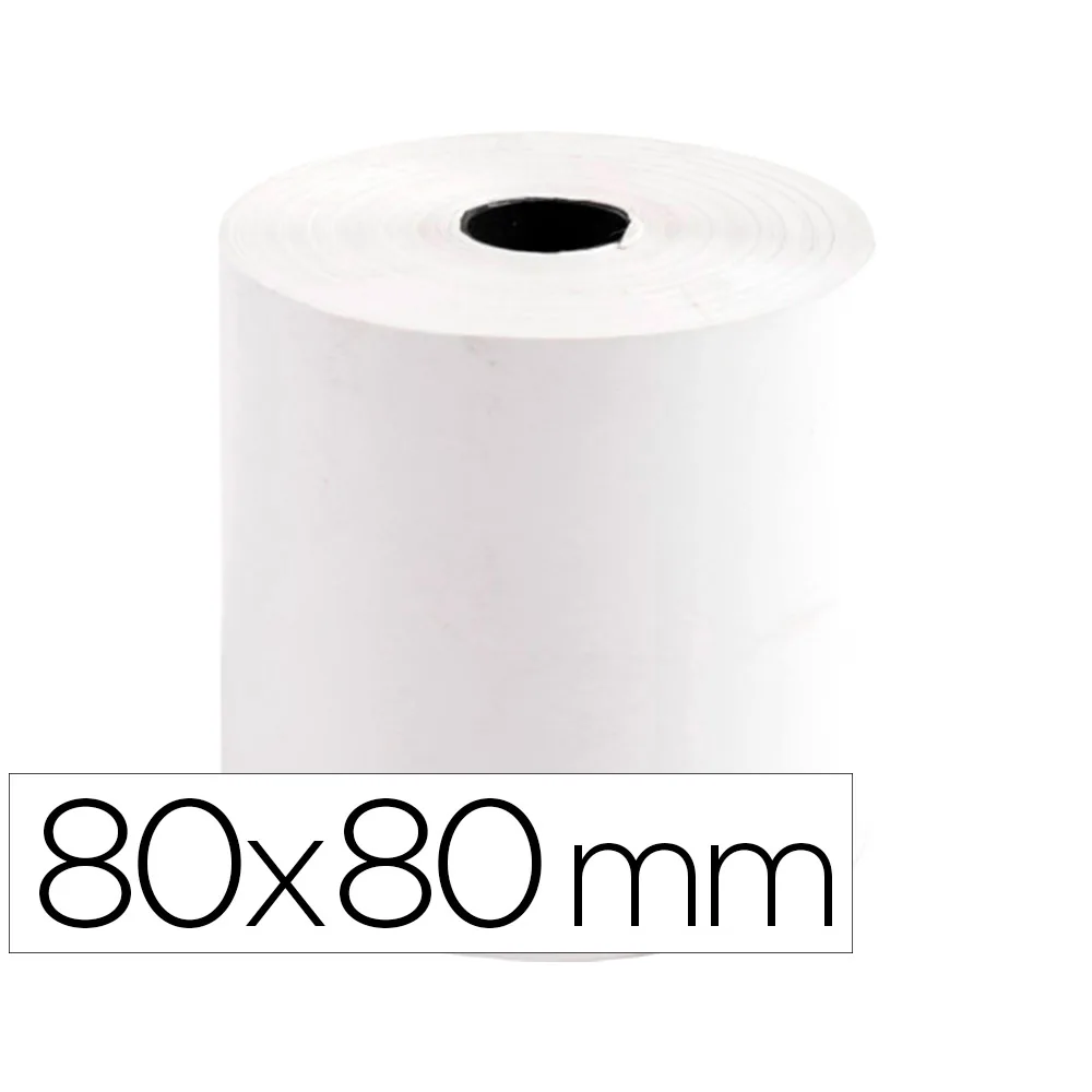 Rollo Sumadora Termico Greening 80 MM Ancho X 80 MM Diametro Sin Bisfenol a Papel de 70 G/M2