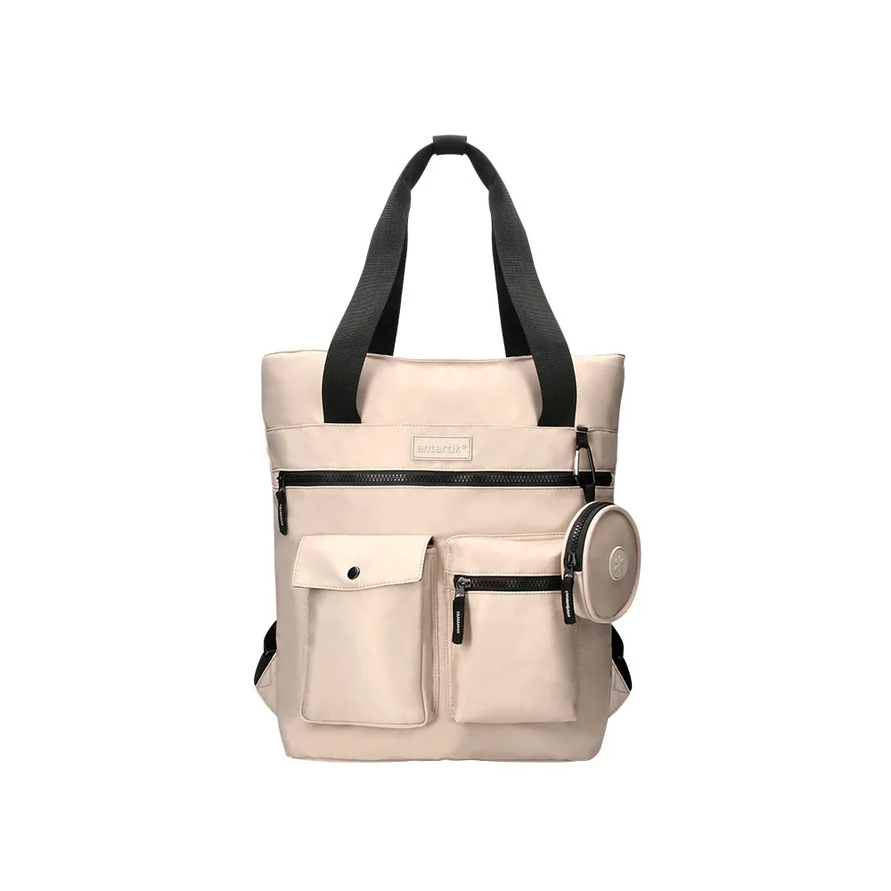 Mochila Antartik Bolso Flip Bag con Acolchado para Portatil 15" Beige 400X120X390 MM