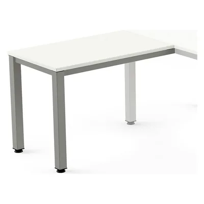 ROCADA Ala para Mesa Rocada Serie Executive 60X100 CM Derecha O Izquierda Acabado AD04 Gris/blanco