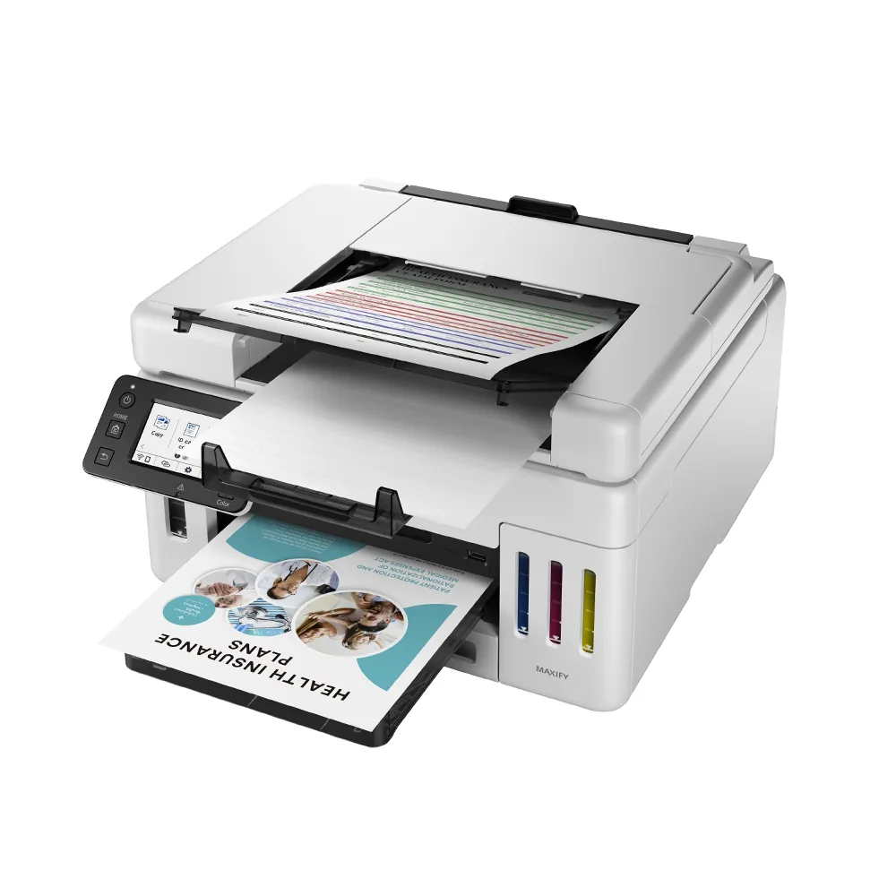 Equipo Multifuncion Canon Maxify GX6550 Tinta Color 24 Ppm NEGRO/15 Ppm Color DIN A4 Wifi Impresora Escaner