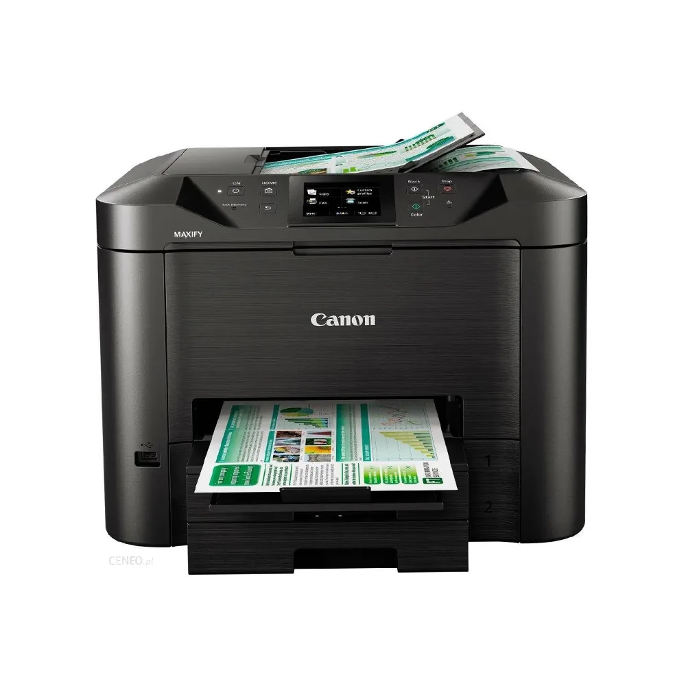 Equipo Multifuncion Canon Maxify MB5450 Tinta Color 24 Ppm NEGRO/15 Ppm Color A4 Wifi Impresora Escaner