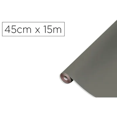 D-C-FIX Rollo Adhesivo D-C-Fix Gris Taupe Ancho 45 CM Largo 15 M