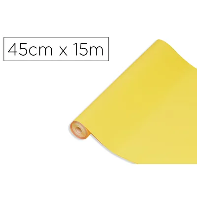 D-C-FIX Rollo Adhesivo D-C-Fix Amarillo Lima Ancho 45 CM Largo 15 M