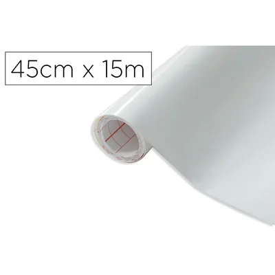 D-C-FIX Rollo Adhesivo D-C-Fix Blanco Ancho 45 CM Largo 15 M
