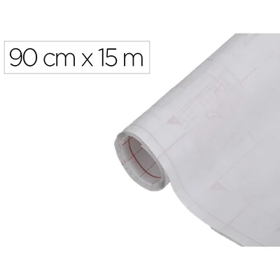 D-C-FIX Rollo Adhesivo D-C-Fix Blanco Mate Ancho 90 CM Largo 15 M