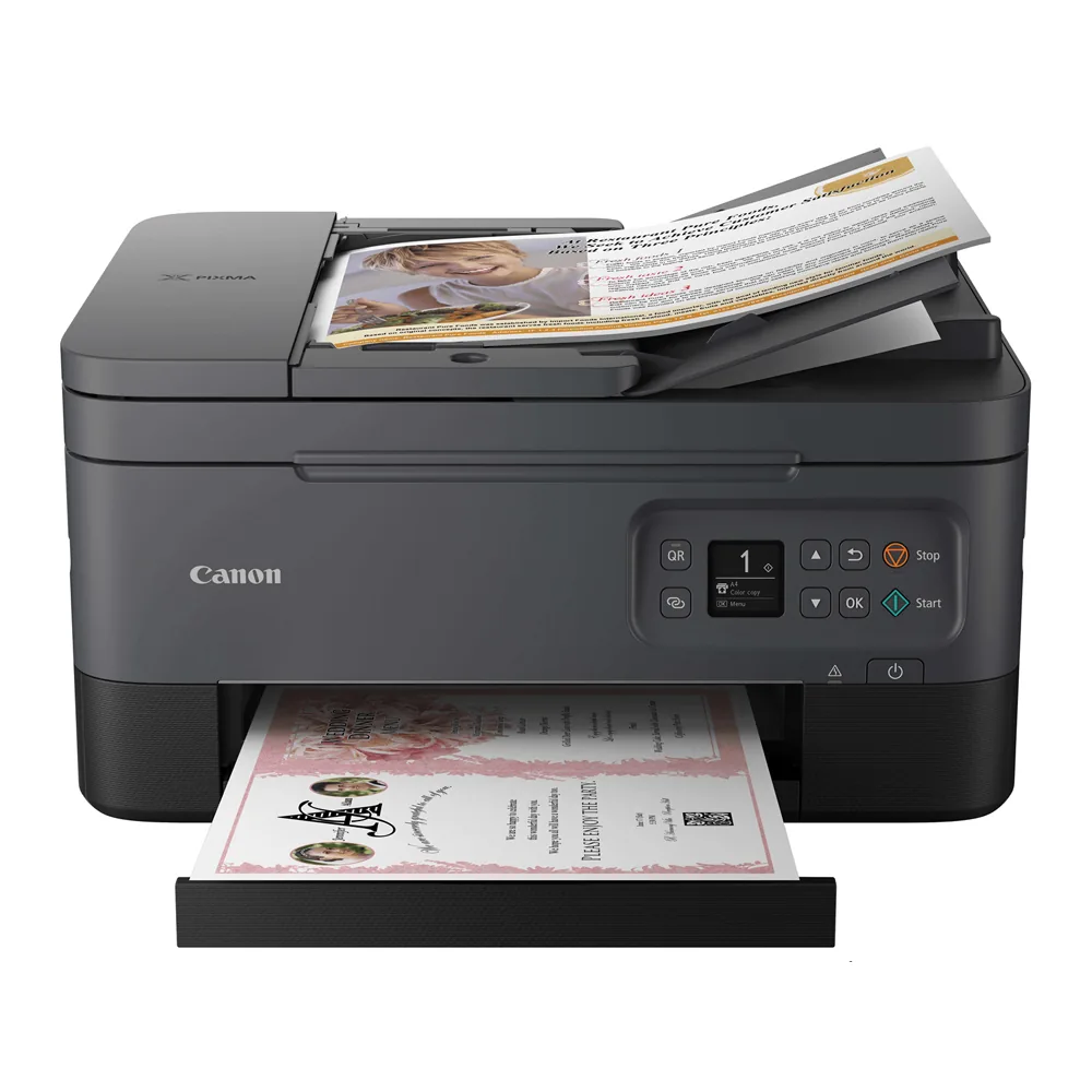 Equipo Multifuncion Canon Maxify TS7450I Tinta Color 13PPM DIN A4 Negro 7PPM Color Wifi Impresora Escaner
