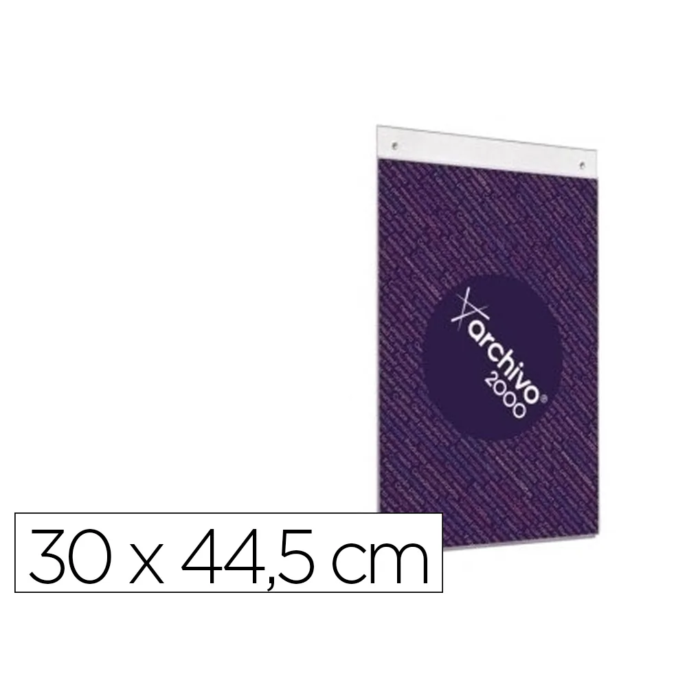 Expositor Mural Archivo 2000 DIN A3 Vertical con Taladros Espesor 2 MM Cristal Transparente 297X420 MM