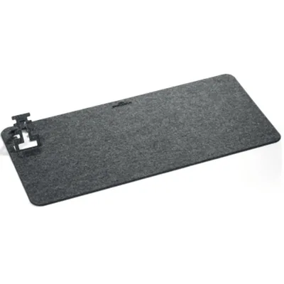 DURABLE Alfombrilla de Escritorio Durable Effect Fieltro Color Antracita 700X330 MM