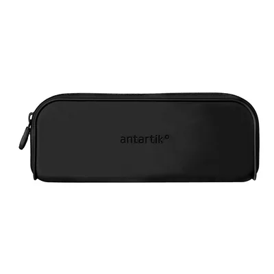 ANTARTIK Estuche Portatodo Antartik Prisma Silicona Soft Rectangular 185X50X75 MM Color Negro