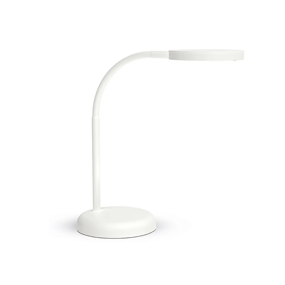 Lampara de Escritorio Maul Led 5W 769LM Luz Calida Brazo y Cabezal Giratorios Blanca