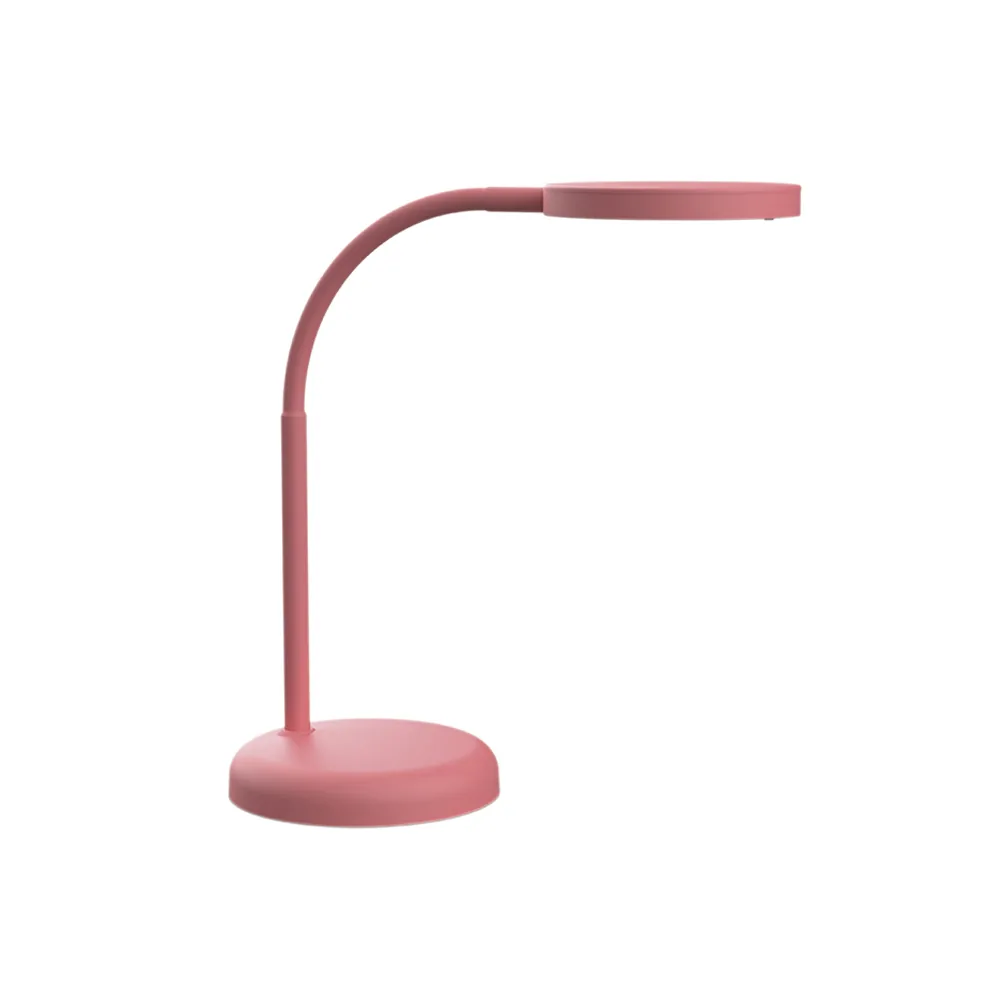 Lampara de Escritorio Maul Led 5W 769LM Luz Calida Brazo y Cabezal Giratorios Rosa