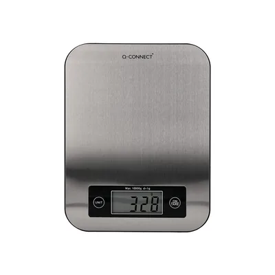 Q-CONNECT Bascula Precision Q-Connect Digital con Pantalla Lcd Precision 1 G Capacidad de 5 G a 10 KG 215X165X16 MM