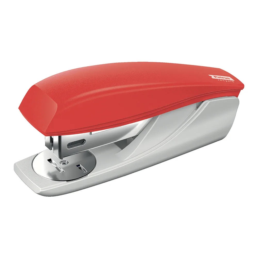 Grapadora Petrus 210 Reycle Rojo Capacidad 25 Hojas Usa Grapas 22/6