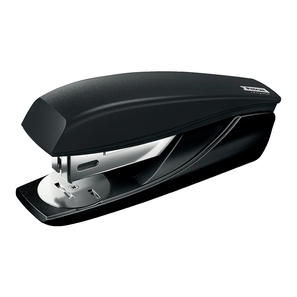Grapadora Petrus 210 Reycle Negro Capacidad 25 Hojas Usa Grapas 22/6