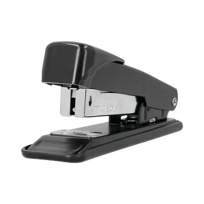 GREENING Grapadora Greening Metalica Color Negro Capacidad 30 Hojas Usa Grapas 24/6 y 26/6