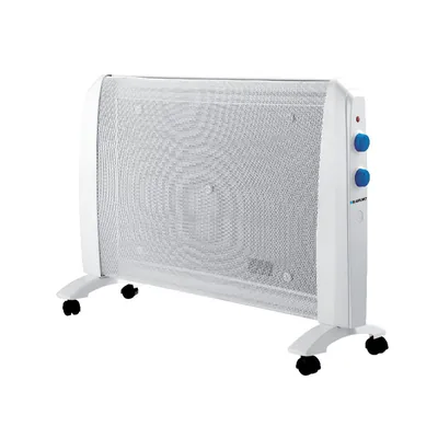 BLAUPUNKT Radiador Blaupunkt 2000W Dos Niveles Potencia Proteccion Sobrecalentamiento con Ruedas Color Blanco