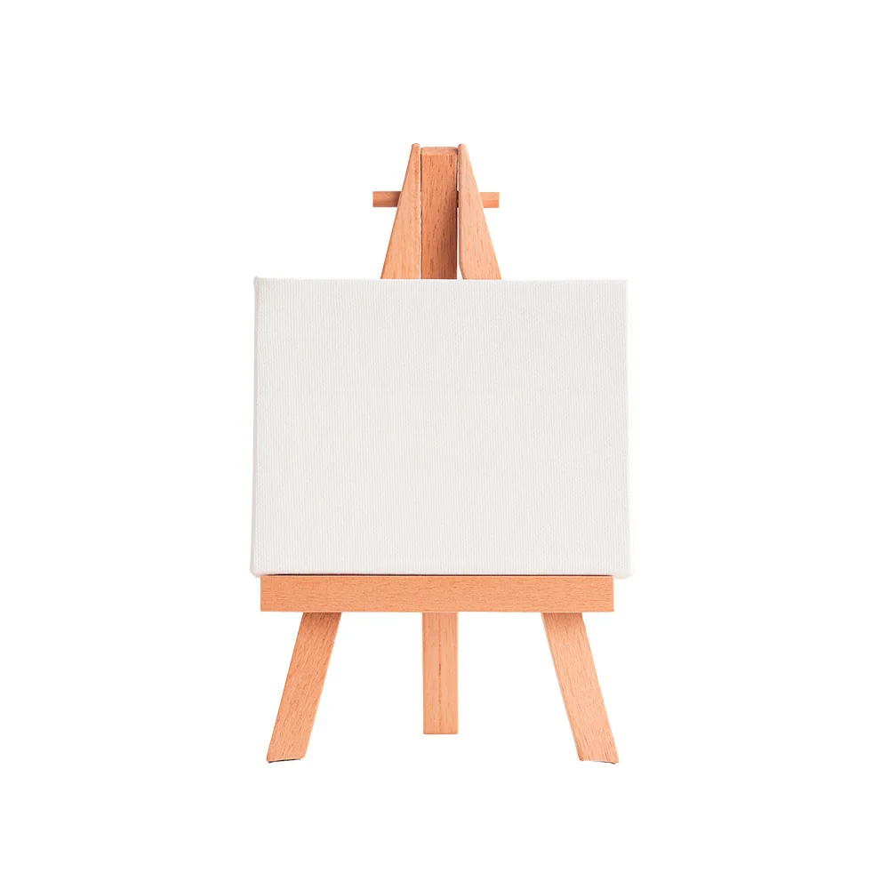 Mini Lienzo con Caballete Liderpapel 6X8 CM Gramaje 280G/M2 Certificado Fsc