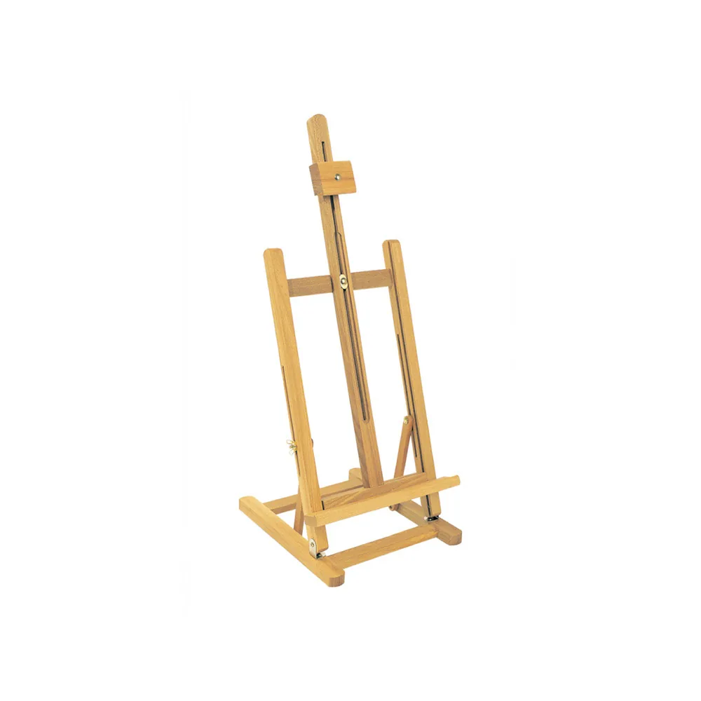Caballete Pintor de Sobremesa Liderpapel Madera de Pino Barnizado 80X27,5X30 CM Certificado Fsc