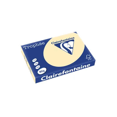 TROPHEE Papel Color Trophee DIN A3 80 GR Arena Pastel Paquete de 500 Hojas