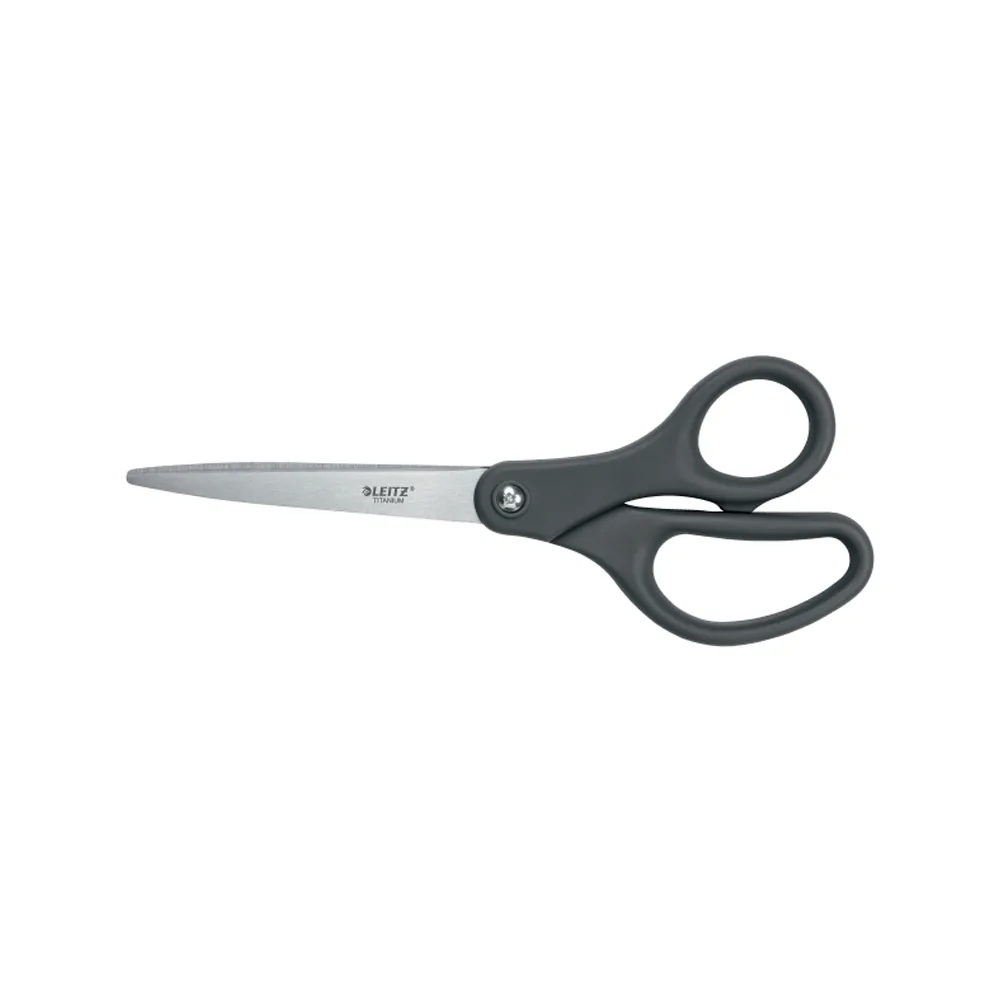 Tijera Oficina Leitz 20,5 CM Titanio Color Gris Oscuro