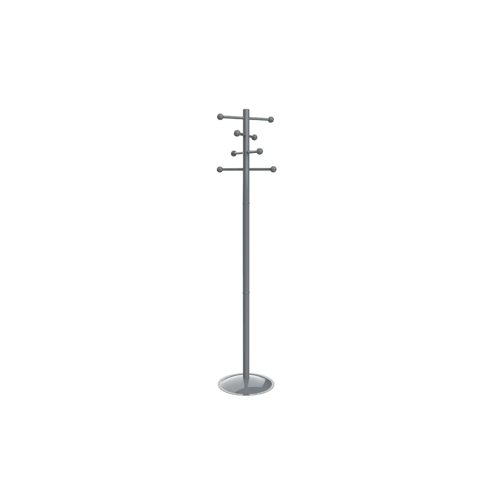 Perchero Maul Saphir Lite 8 Colgadores Color Gris Altura 171 CM